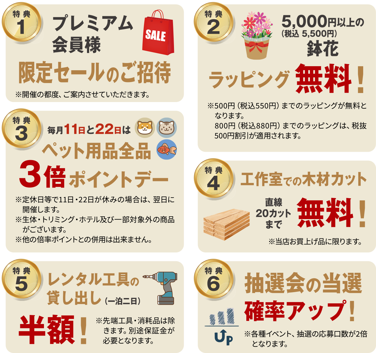 特典