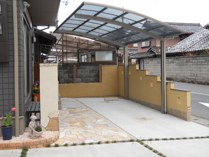 和とモダンの両立を実現した外構リフォーム