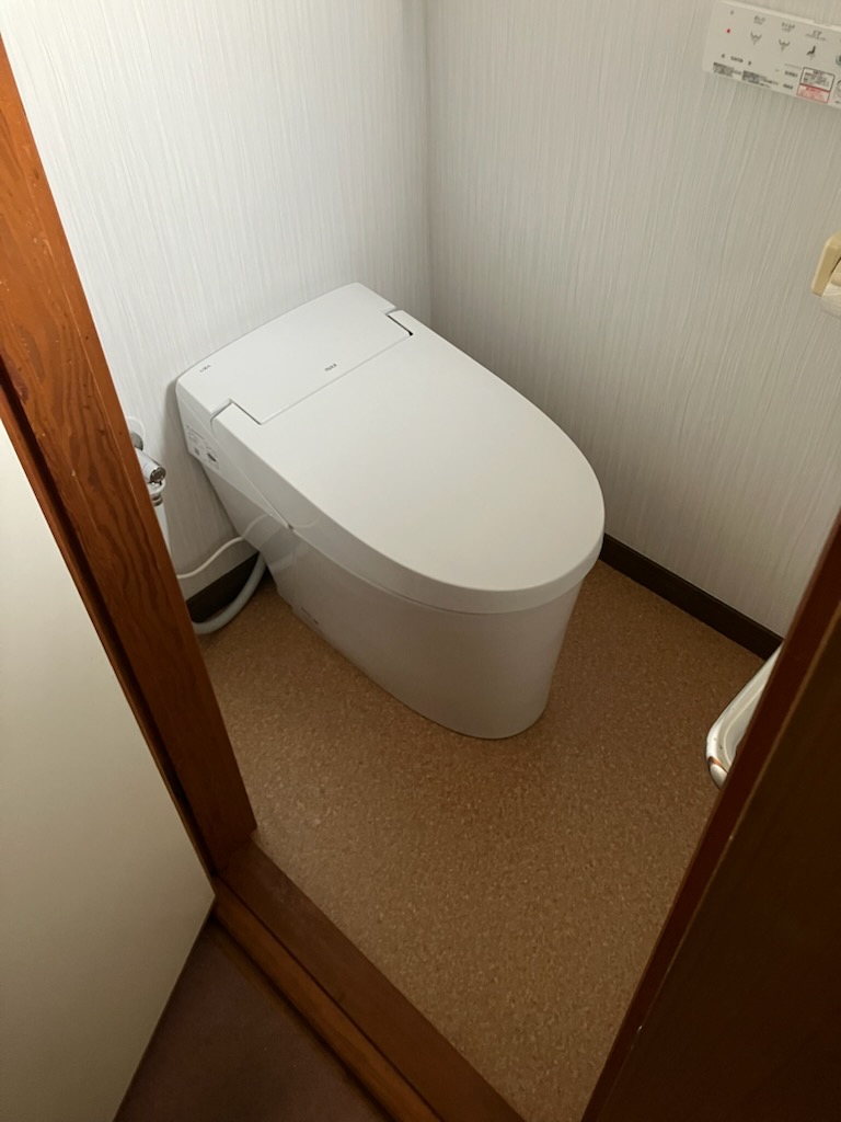 トイレの居心地のよい空間になりました！