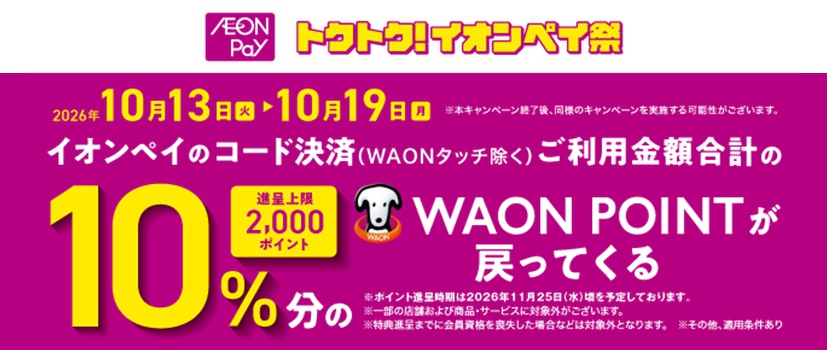イオンペイ祭